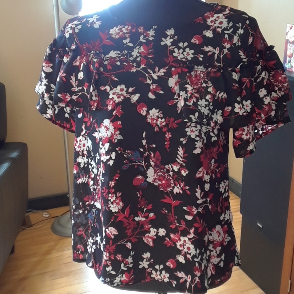 Flowery blouse